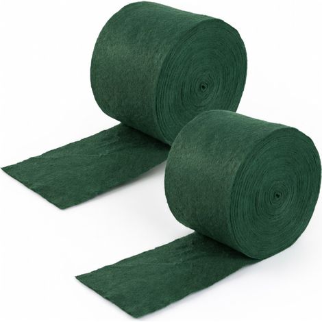 vert bande protection arbre hiver 15 m gel givre tronc jardin (1/5)