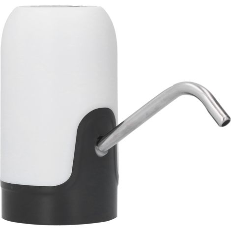 Distributeur d'eau intelligent portable rechargeable par USB, pompe à eau électrique blanche (1/5)