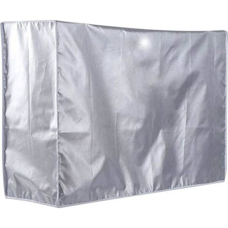 Housse Protection Climatiseur Extérieur - Tissu Double Imperméable UV - 86x35x60 cm - Pour Unité 1,5P - 1 Pièce (1/4)