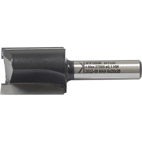 Fraise à rainurer STIER D20 x L25 x S8 mm HM (HW) (1/5)