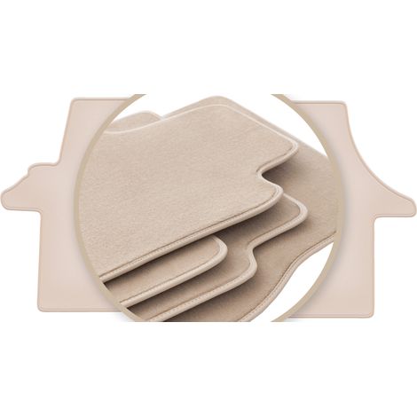 Hochwertige beige Fußmatten für: Volkswagen Transporter T5 Lieferwagen 2003-2015 (1/5)