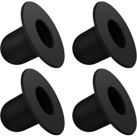 Lot de 4 bouchons de rechange pour piscine Summer Swimming rts (noir) (1/4)