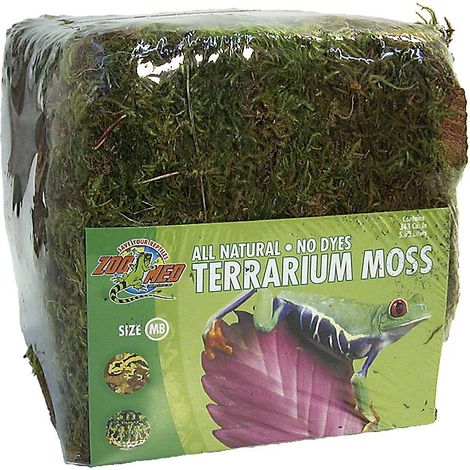 Terrarium Moss Busta Muschio per terrari e acquari eccellente per la deposizione delle uova e l'incubazione