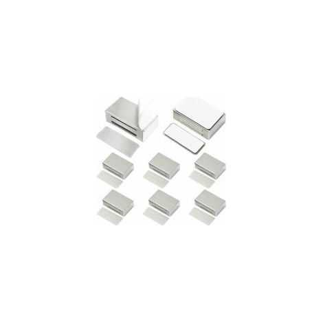Aimant de Porte Placard Adhesif Lot de 8 Loquets Magnétiques de Porte Mise à Jour sans Vis sans Perçage pour Placard de Cuisine Aimant Fermeture Puissant pour Tiroir, Armoire, des Meubles, etc (1/5)