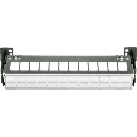 Connecteur modulaire Keystone 12xRJ45 pour rail FZ12MK