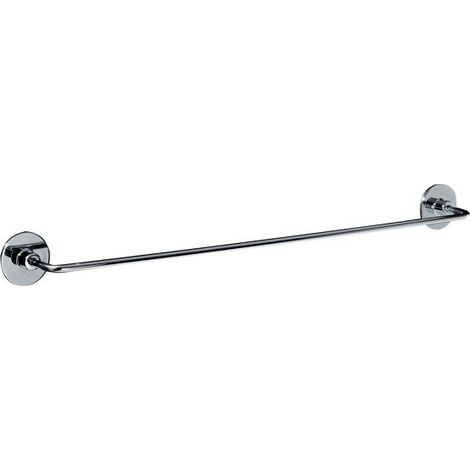 Porte serviette mural EASY en Zinc 60,5cm Chromé Spirella (1/2)