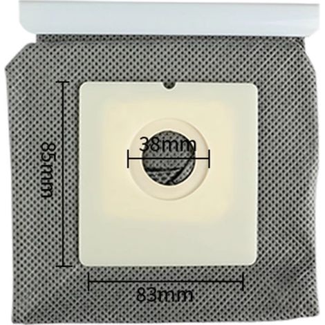 Compatible avec les sacs à poussière et les sacs en tissu des aspirateurs Electrolux ZW1100-101/1100-102 et ZW1100-1A1. (1/4)