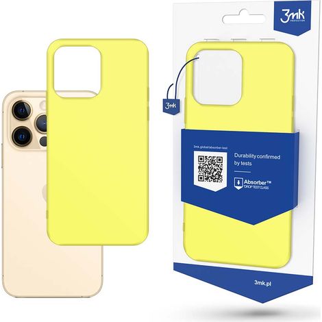 Funda mate 3mk para Apple iPhone 13 Pro - color lima