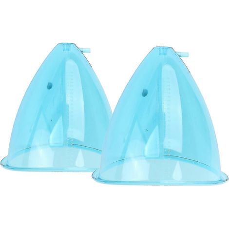 Kit de thérapie par ventouses - 2 ventouses de massage pour les fesses, accessoires pour appareil de thérapie par le vide (160 ml) (1/5)