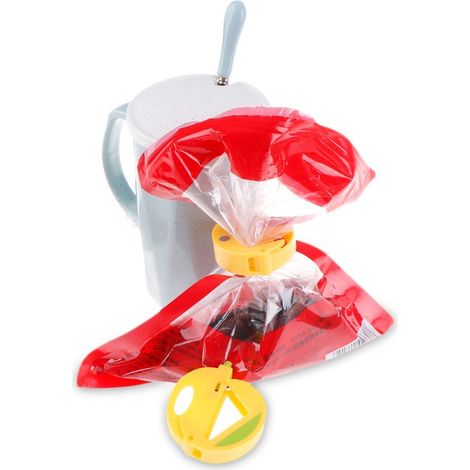 230855 Set 3 clips conservar la frescura alimentos WelkHome para sellar bolsas