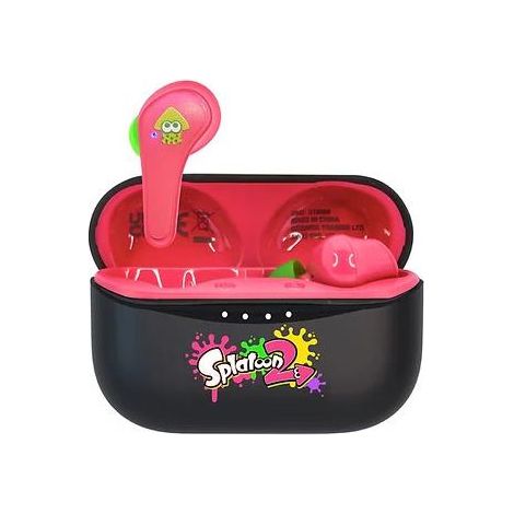 OTL Technologies Nintendo Spatoon 2 Auriculares Inalámbrico Dentro de oído Llamadas/Música Bluetooth Negro, Rojo (1/5)