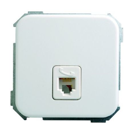 TOMA TELEFONO RJ-11 BLANCO SERIE 31 - G3148030 (1/2)
