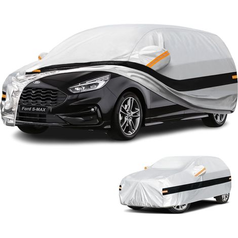 Bache Voiture Exterieur SUV pour S-Max（2006-2023） Housse Voiture à 10 Couche,Bache Voiture Imperméable,Bâche Protection Voiture écran Solaire,Protection UV,Anti Rayures (1/5)