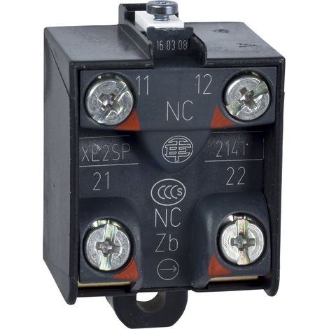 Télémécanique - OsiSense - élements de contacts pour inter. de pos. -2O- brusque