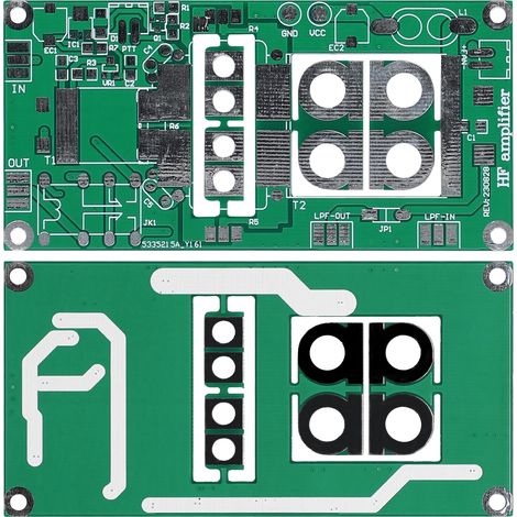 Kit de bricolage 70W SSB amplificateur de puissance linéaire HF 3.5-30Mhz pour FT-817 KX3 Radio AM CW Modulation de fréquence jambon (1/5)