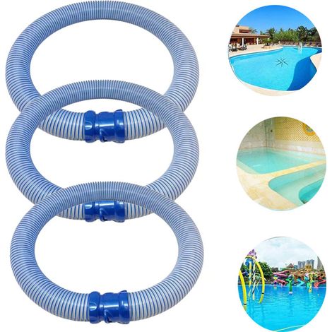 Mangueras de limpieza de piscinas de 3 piezas - Manguera de piscina con cierre giratorio R0527700, compatible con Zodiac Mx6 Mx8 (100CM)