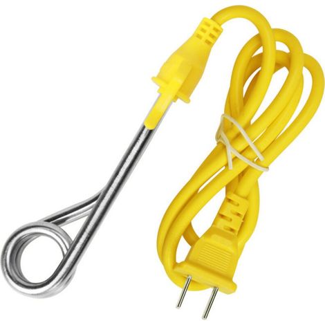 Thermoplongeur 220 V 600 W, Thermoplongeur De Voyage, Mini Réchauffeur Portatif Thermoplongeur Set De Voyage Eau Chaude Idéal Pour Chauffer L'eau Bouillante Au Chocolat Café Thé (1/5)