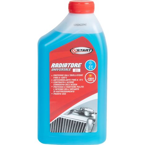 START Liquido Radiatore Blu -5 1 Litro Antigelo per Impianti Originale (1/4)