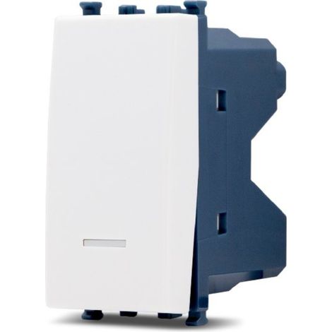 INTERRUTTORE UNIPOLARE SPIA SUN-T5 961B BIANCO