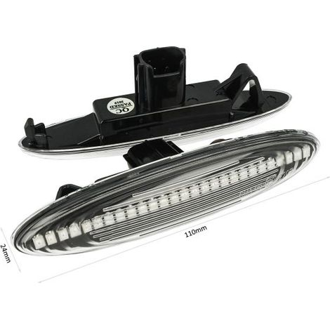 Kit Freccia Laterale a Led Side Marker Dinamica Lente Trasparente Lexus IS250 IS350 Toyota Highlander Kluger GSU 4 OEM 81730-30131 (1/3)