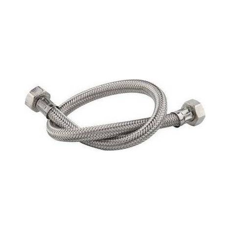 TUBO CARICO LAVATRICE INOX F3/4XF3/4 Misura: mt. 1,00
