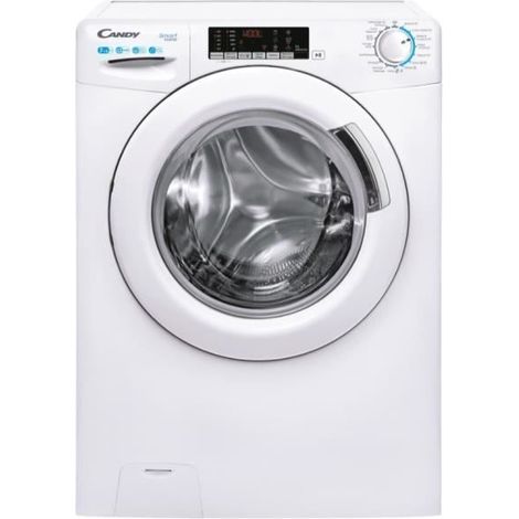 Candy – Lave-linge séchant 7 kg – Capacité de séchage 5 kg – Moteur BLDC silencieux – Vitesse d'essorage 1400 trs/min – Classe A – 51 dB