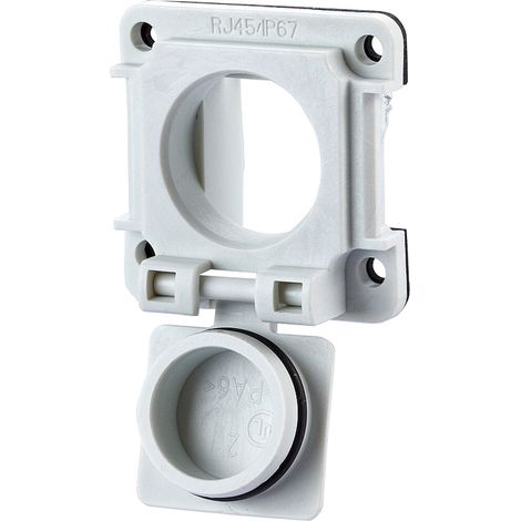 BTR NETCOM Buchsenklappe E-DAT ind.8(8) IP67 1309413003-E lgr