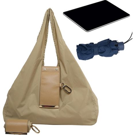 Sac en cuir Generico cabas PU 51 x 61 cm , extensible , avec porte-clés métal Idéal pour femmes , fi
