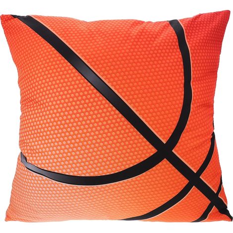 Kissenbezug Bett Basketball Sportball Muster Sofakissenbezug aus Praktischem Material Washbar (1/5)