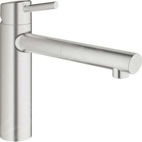 GROHE Concetto Mitigeur monocommandé pour évier, saillie 202mm, (1/10)