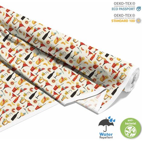 TESSUTI DECORATIVI PER ESTERNI OXFORD - Motivo Cocktail  DX8518 (1/5)