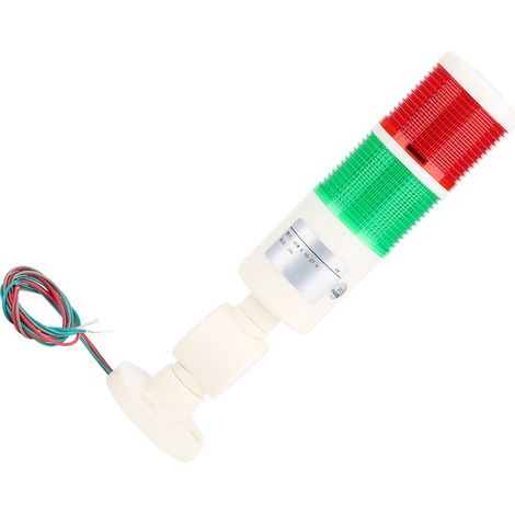 Voyant d'avertissement lumineux LED BEM-50-2T-D 24 V CC pour machine - Signal d'avertissement permanent