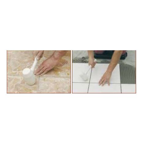 Maillet anti-rebond blanc en caoutchouc RAIMONDI 1000 gr