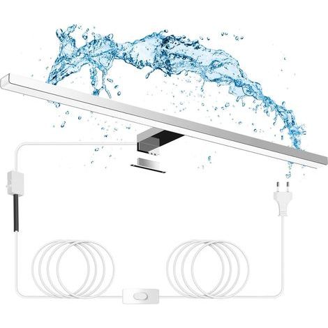 1 Luminaire Miroir LED 60CM, Blanc Neutre 4000K, IP44 Étanche, Pour Salle de Bain (1/5)