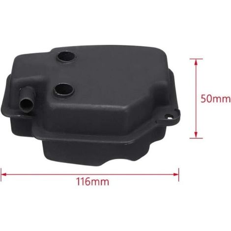 FS120 SILENCIEUX FIT for STIHL FS200 FS250 FS300 HT250 SP200 DÉBROUSSAILLEUSES ÉCHAPPEMENT SILENCIEUX TONDEUSE SILENCIEUX DE RECHANGE 41341400606 (Older style)