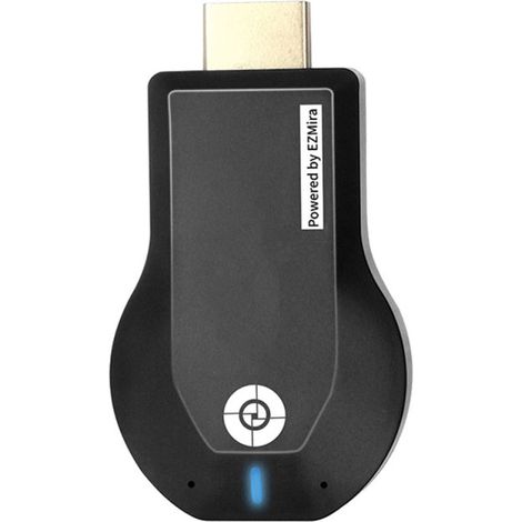 Clé TV sans fil Anycast M2 Plus AirPlay 1080p avec Wi-Fi, récepteur et adaptateur HD compatibles Miracast, iOS/Android/Windows/macOS