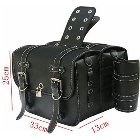 Sacoches arrière pour motos Sportster 883 et 1200 (Honda, Yamaha, Suzuki), sacoches latérales, rangement et pièces détachées. (1/5)