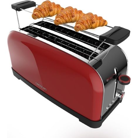 Cecotec Tostador vertical Tostador vertical Toastin' time 1500 Red