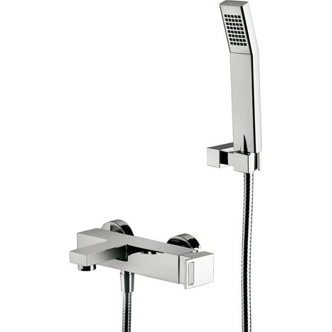 Wannen-/Brausemischer mit gelenkiger Wandhalterung Paffoni EFFE EF023CR Chrom - EFFE (1/3)