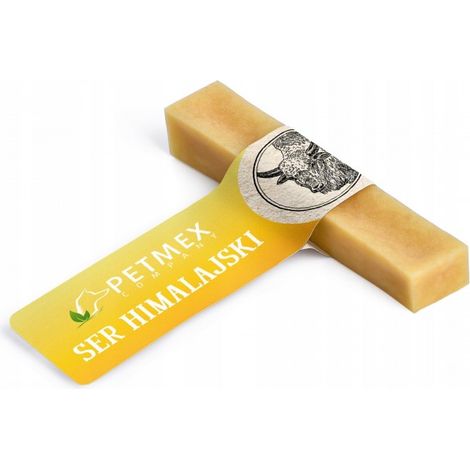 Friandise à mâcher naturelle pour chiens, fromage de l'Himalaya Petmex, taille M