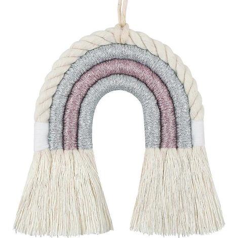 Boho-Wandbehang mit Quasten für Babypartys, Studentenwohnheime und Weihnachtsdekoration