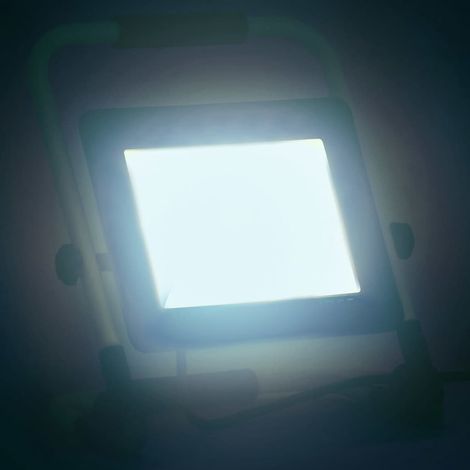 Projecteur à LED avec poignée 100 W Blanc froid CFW554967 (1/5)