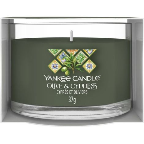 Yankee Candle Mini-Kerze Olive & Zypresse 37 g (1/2)