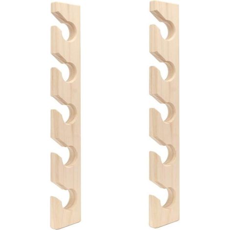 2 Pcs Porte-Chapeau pour Mur en Bois Casquettes de Baseball Organisateur Mural Support Chapeau Vertical Placard PZCC (1/4)