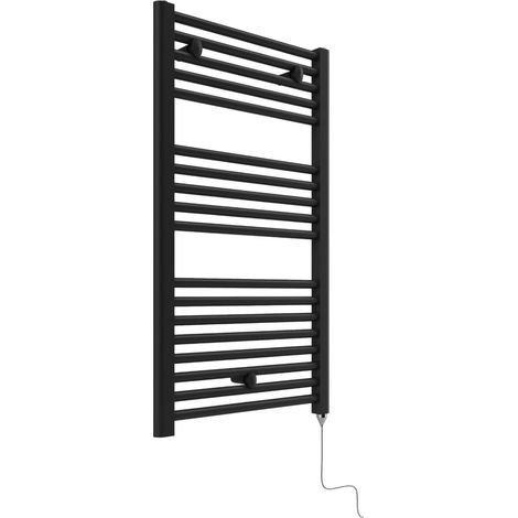Elektrodesignheizkörper INNSBRUCK 920x480 mm, mattschwarz