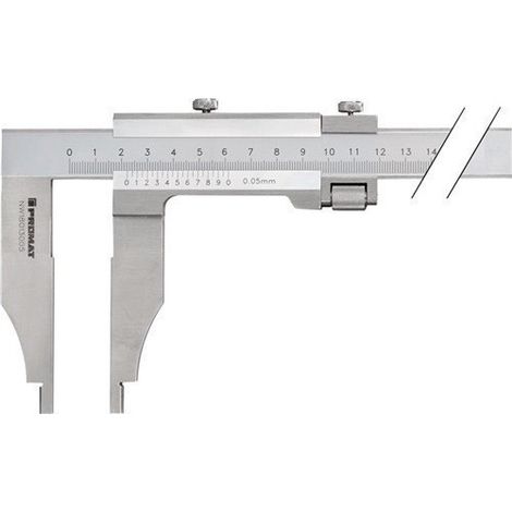 Pie de rey de taller DIN862 300mm pico-L.90mm PROMAT