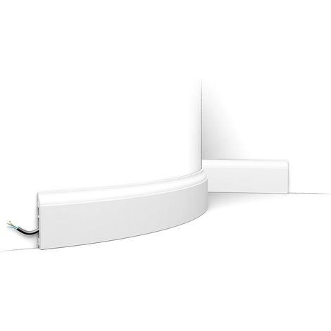 Plinthe flexible SX172F au design élégant et intemporel - L200 x H8,5 x l1,4 cm - ORAC DECOR (1/3)