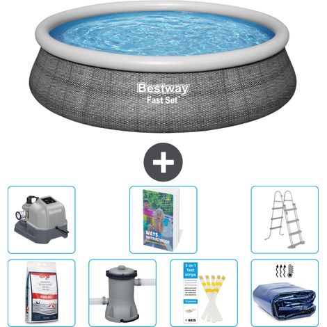 Bestway Piscina Bestway Fast Set Rotonda - 457x107 cm - 8-pezzi  S503