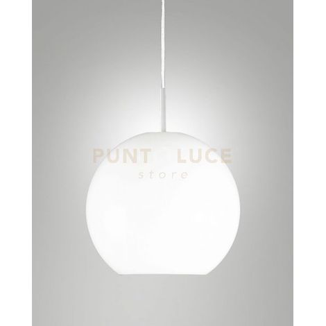 3780-50-102 EDISON SOLO VETRO BIANCO D.30cm COMPLETO DI CAVO X KIT LUCI
