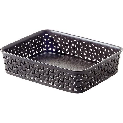Curver - A5 MyStyle Rectangular Organiser Tray - Chocolate Colour